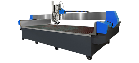 Máquina de jato de água de pedra