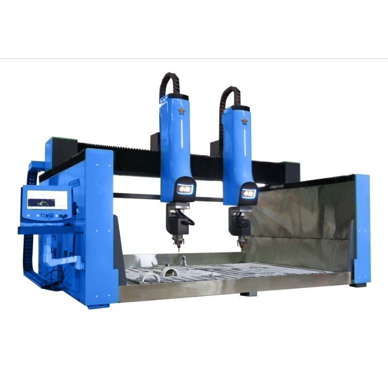 Reinventando a Arte da Escultura em Pedra: A Ascensão da Máquina de Gravação em Pedra de Cabeça Dupla com 5 Eixos