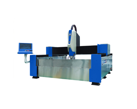 Fresadora CNC de 3 eixos para corte de bordas de lápides