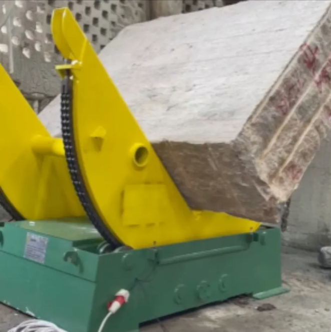 Heavy Duty Stone Flipping Machine