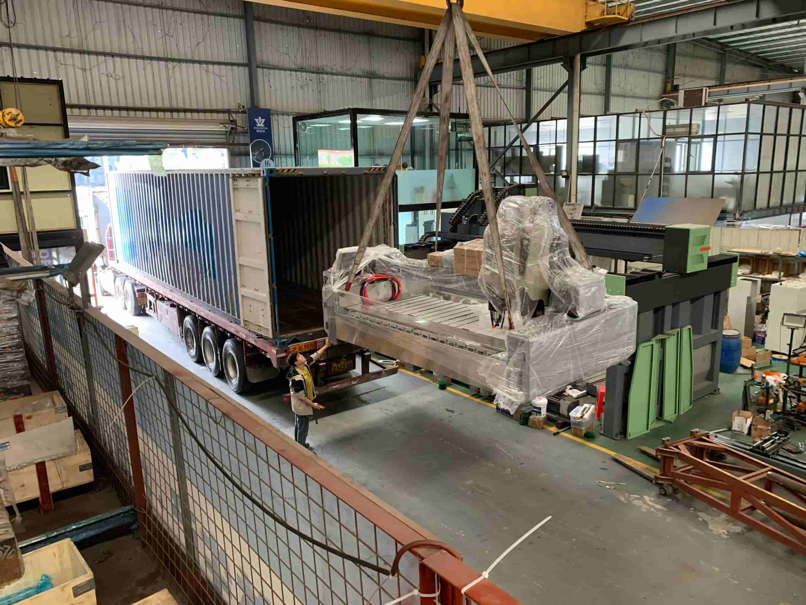 Advanced 3 Axis Stone Engraving Machine