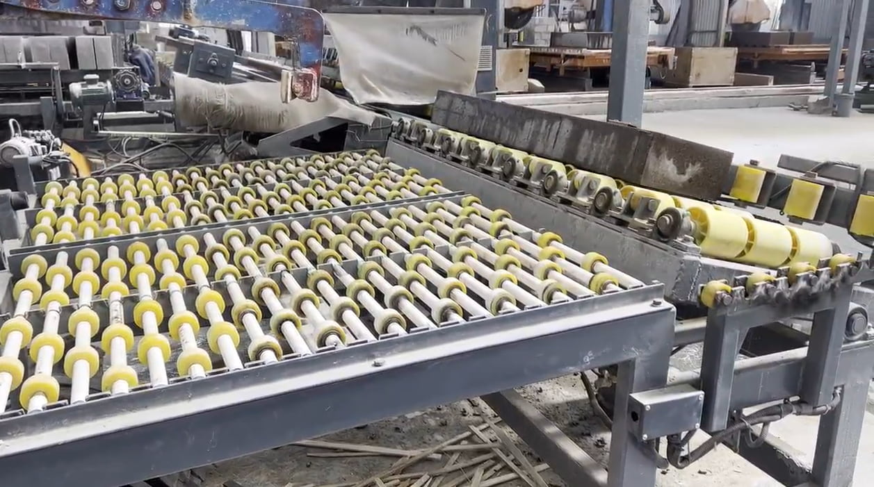 Granite Curb Chamfering Machine