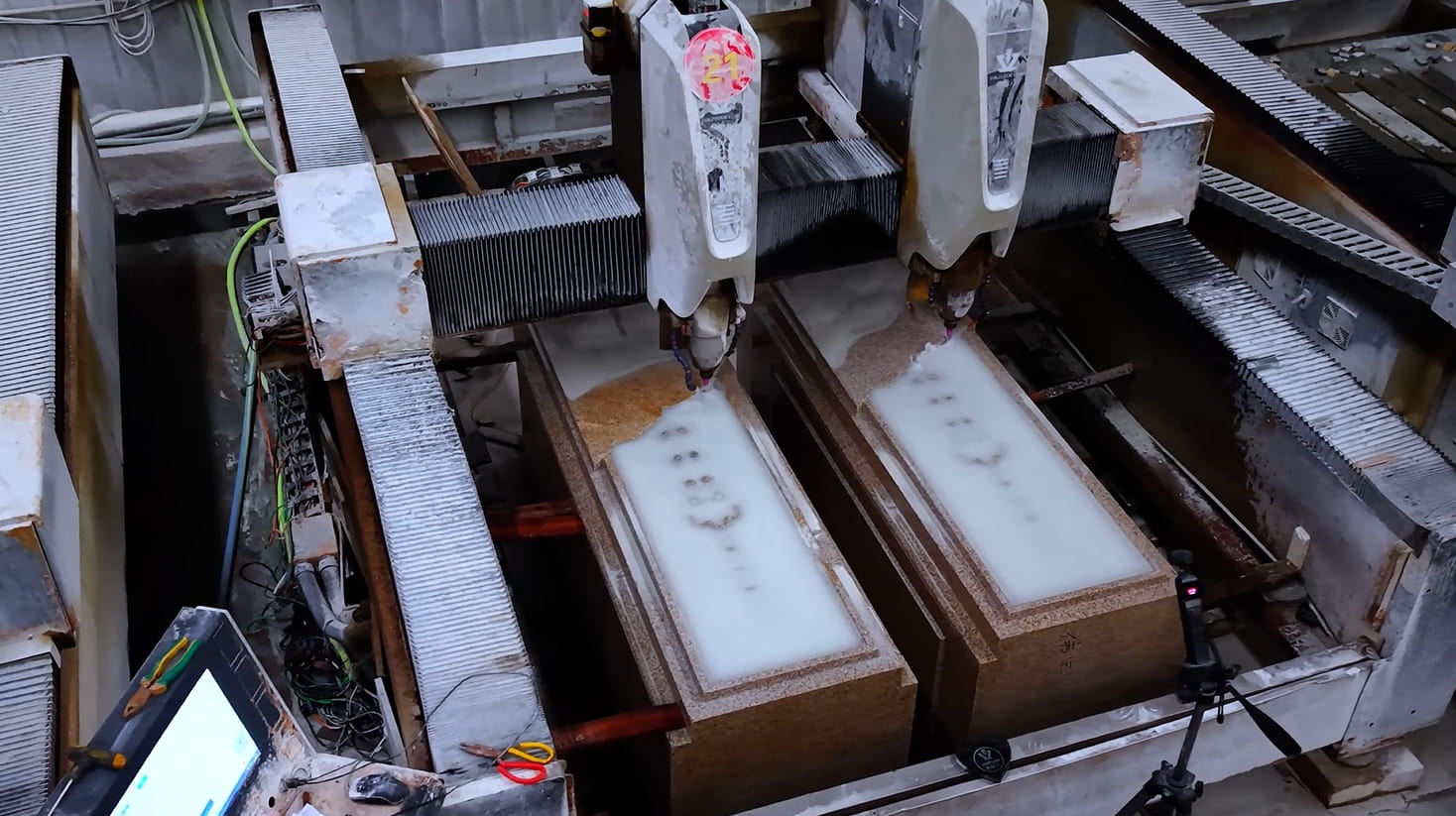 Stone Column Carving Machine