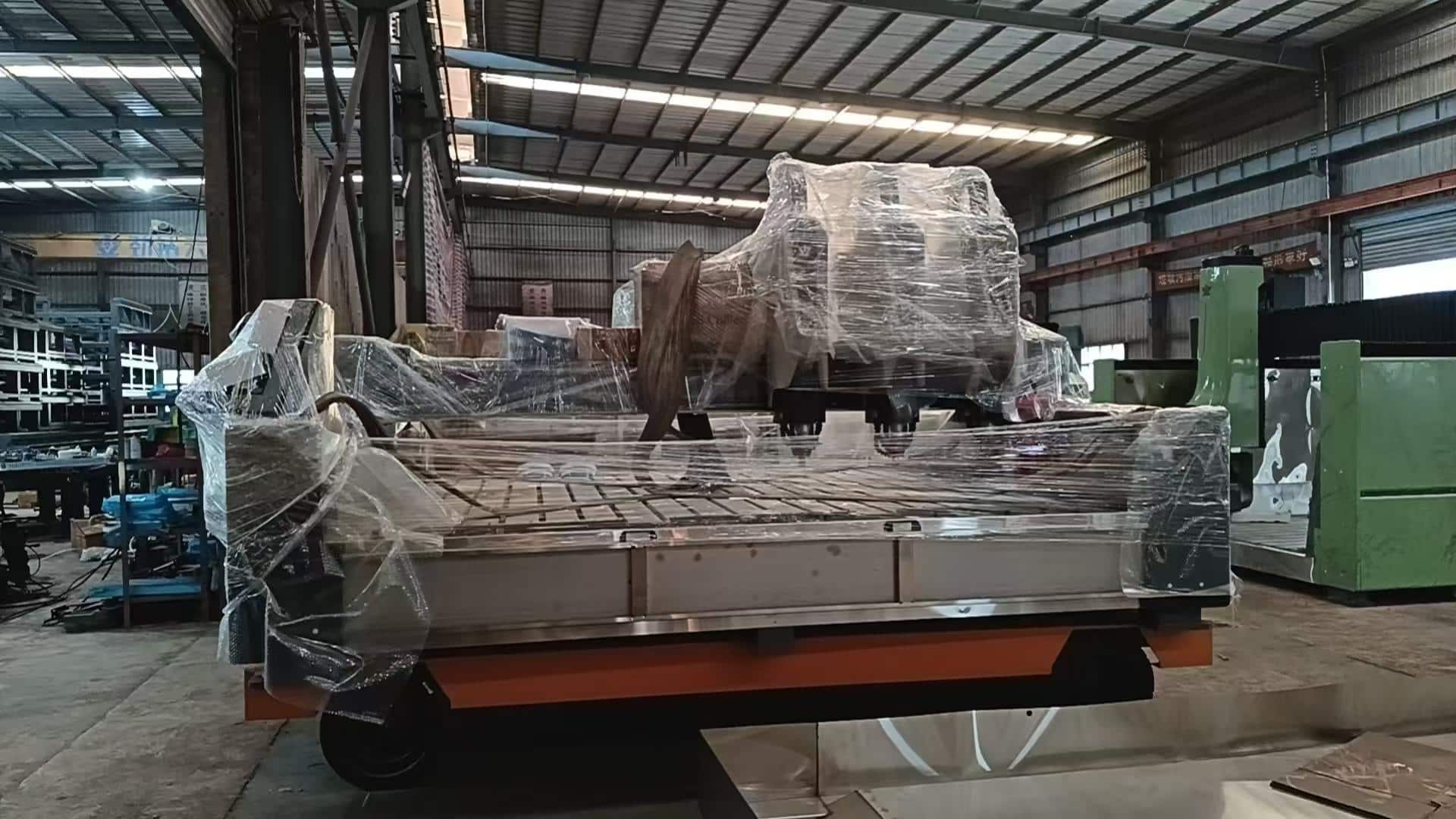Triple Head Stone Carving Machine